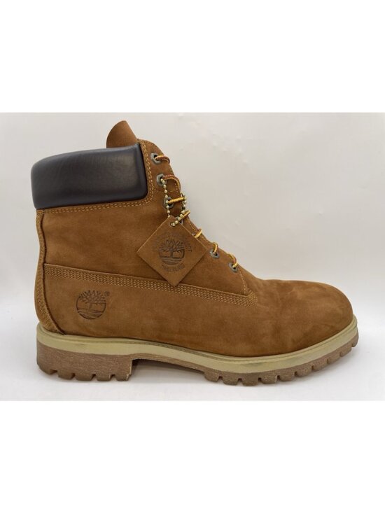 Timberland Men’s 6-Inch Premium Waterproof Nubuck Boots Wheat Brown Size 13 main image 14